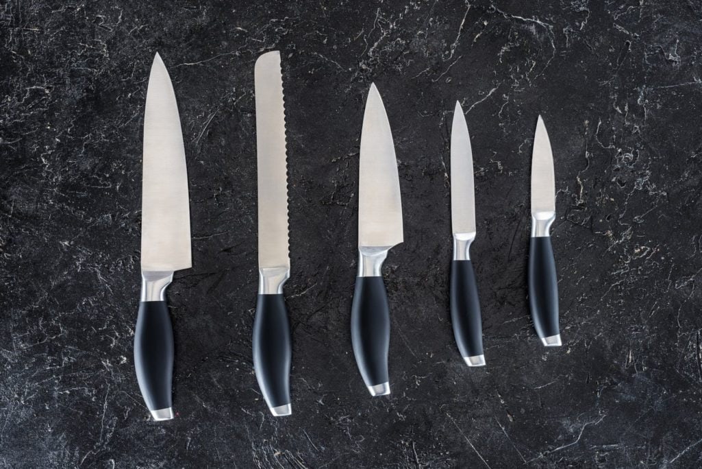 Kapoosh Stainless Steel Knife Set 5-Piece
