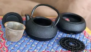 Assortment of Cast Iron Teapots