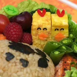 Bento art is a cute way to brighten your toddler's day!