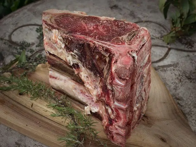 Look for an aged and well-marbled cut for spectacular prime rib.