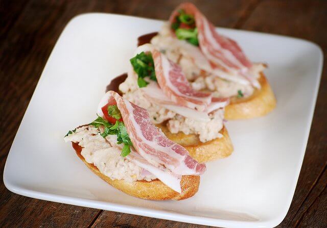 Crostini is always a great option for hors d'oeuvres