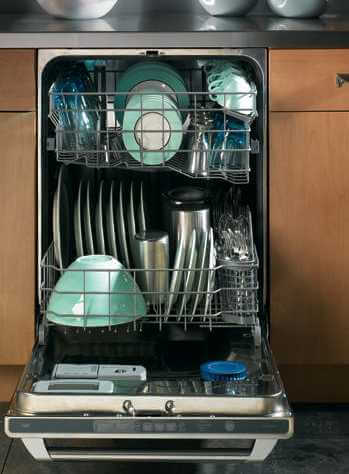 Save precious time by using a dishwasher large enough to handle all your cookware!