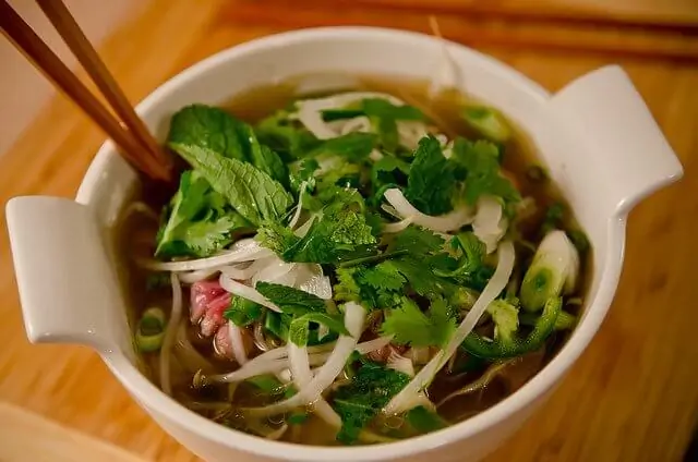 A tasty pho can also help you get over that sore throat!