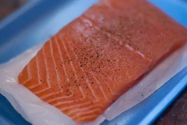 Salmon fillet is the cut you want for the grill.
