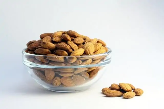 Buy organic to ensure you're getting steam-pasteurized, not fumigated, almonds.