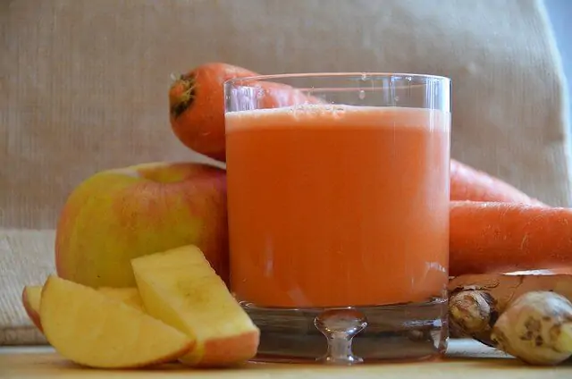 Carrots and apples and ginger, oh my!