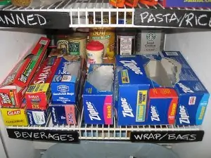 Pantry pro tip: Use labels to ensure nothing ever gets lost again!