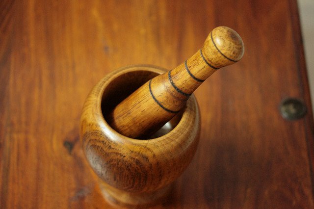 Wood mortar and pestles are pretty, but they do have downsides.
