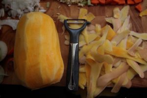 Peel your butternut squash right!