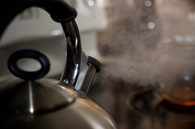 Stainless steel kettles work particularly well on induction stoves.