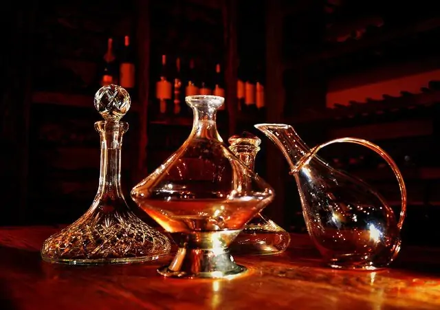 A decanter gives red wine the opportunity to open up, before it ever touches your glass!
