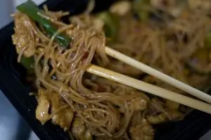 Chopsticks are a great alternative to a fork and knife for certain foods!