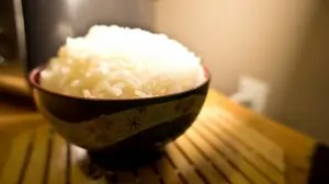 Jasmine rice made with a good rice cooker is always perfect and fluffy.