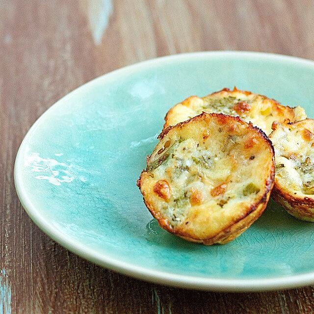 These egg muffins are made with asparagus. What flavors will you come up with?