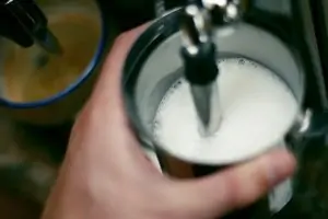 Make your own beautiful lattes and coffee creations at home with a milk frother!