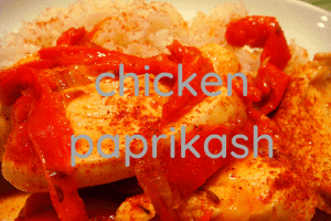 chicken paprikash