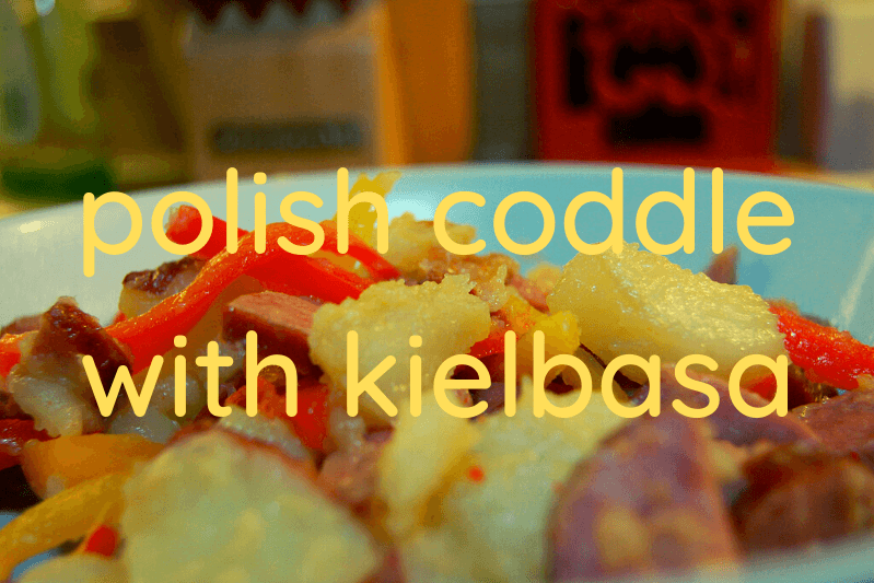 polish coddle with kielbasa