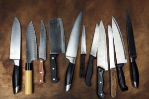 different types of Japanese knives