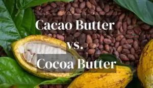 Cacao Butter vs. Cocoa Butter