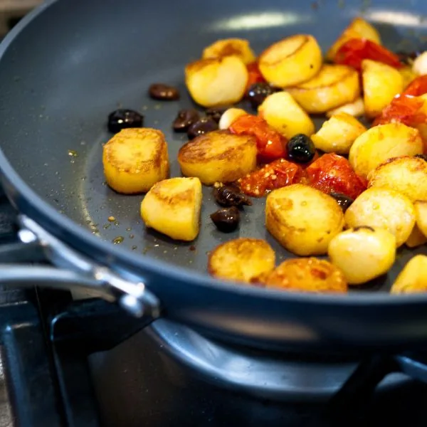 Fried Potatoes on a Thermolon