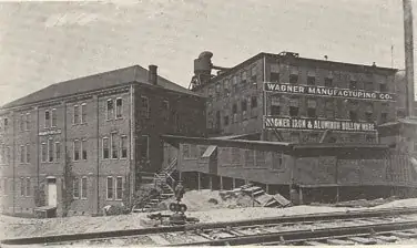 Wagner Manufacturing plant in Sidney, Ohio,1913