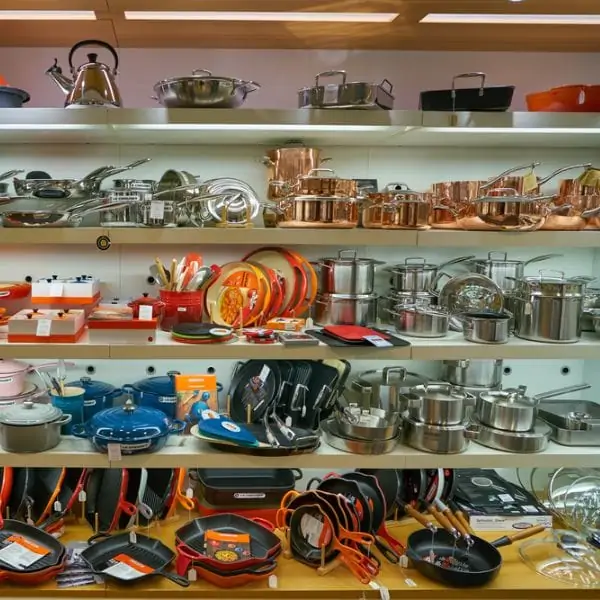 various cookware options