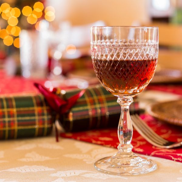 A Christmas glass of Sherry