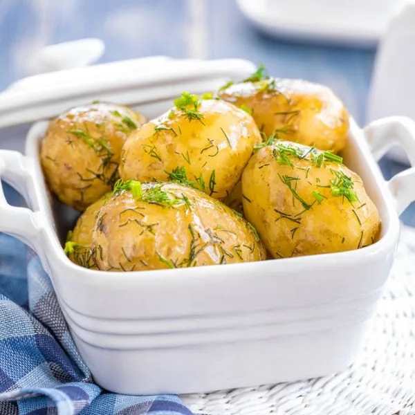 Buttery Boiled and Fresh Herb Potatoes